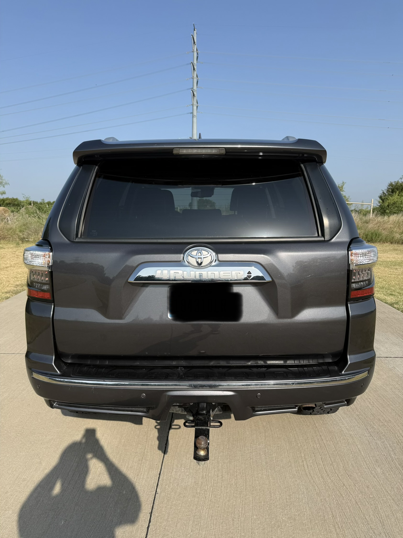 2020 Toyota 4Runner Limited rear view