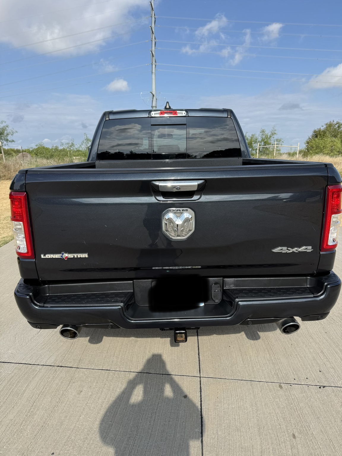 2019 Ram 1500 4x4 rear view