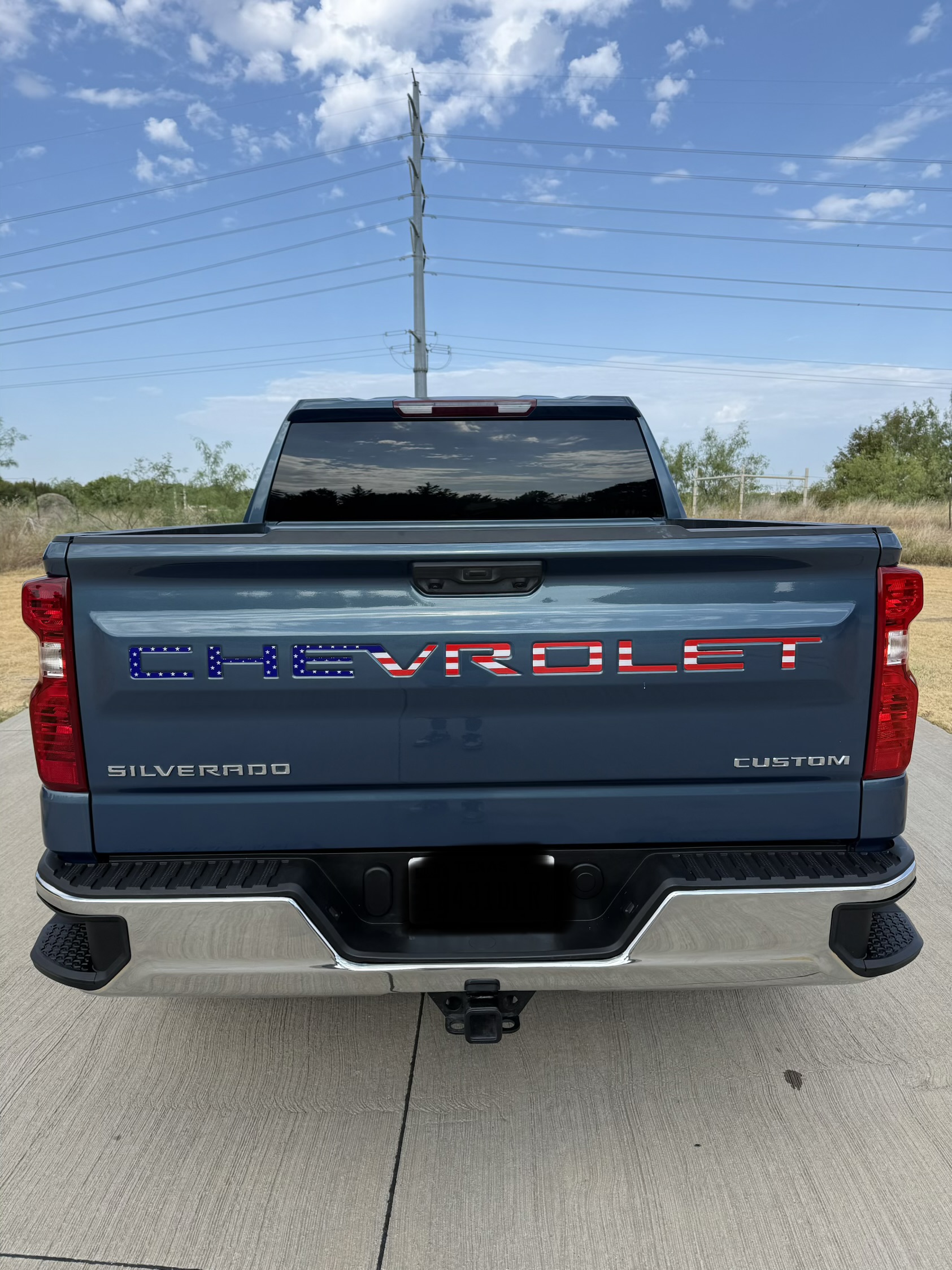 2024 Chevrolet Silverado 1500 rear view