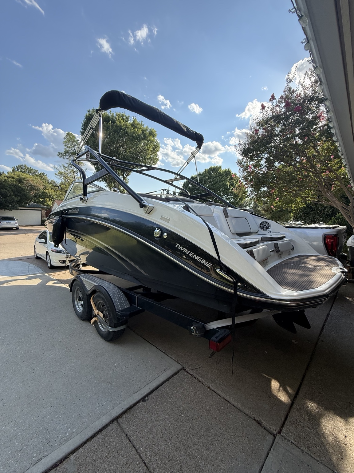 2013 Yamaha 242 Limited S rear side view